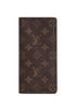 Louis Vuitton Brazza Wallet, &pound;275, Accessories, Brown, Coated Canvas, Front view